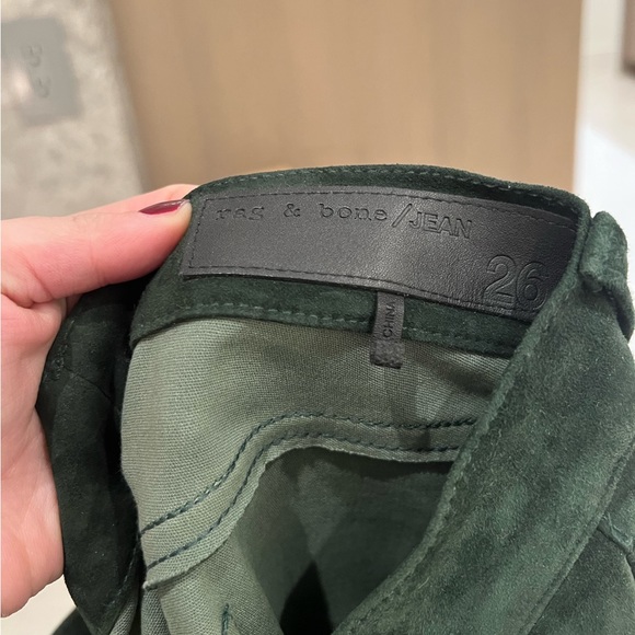 Rag and Bone Suede Pants - Picture 2 of 4